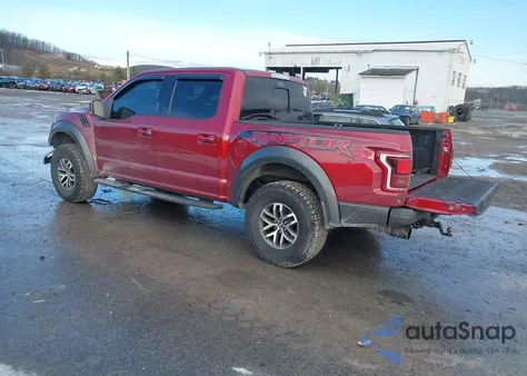 2017 Ford F-150 Raptor из США, поврежденный, VIN 1FTFW1RG3HFB36775